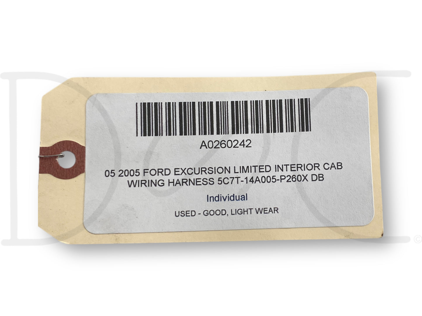 05 2005 Ford Excursion Limited Interior Cab Wiring Harness 5C7T-14A005-P260X Db