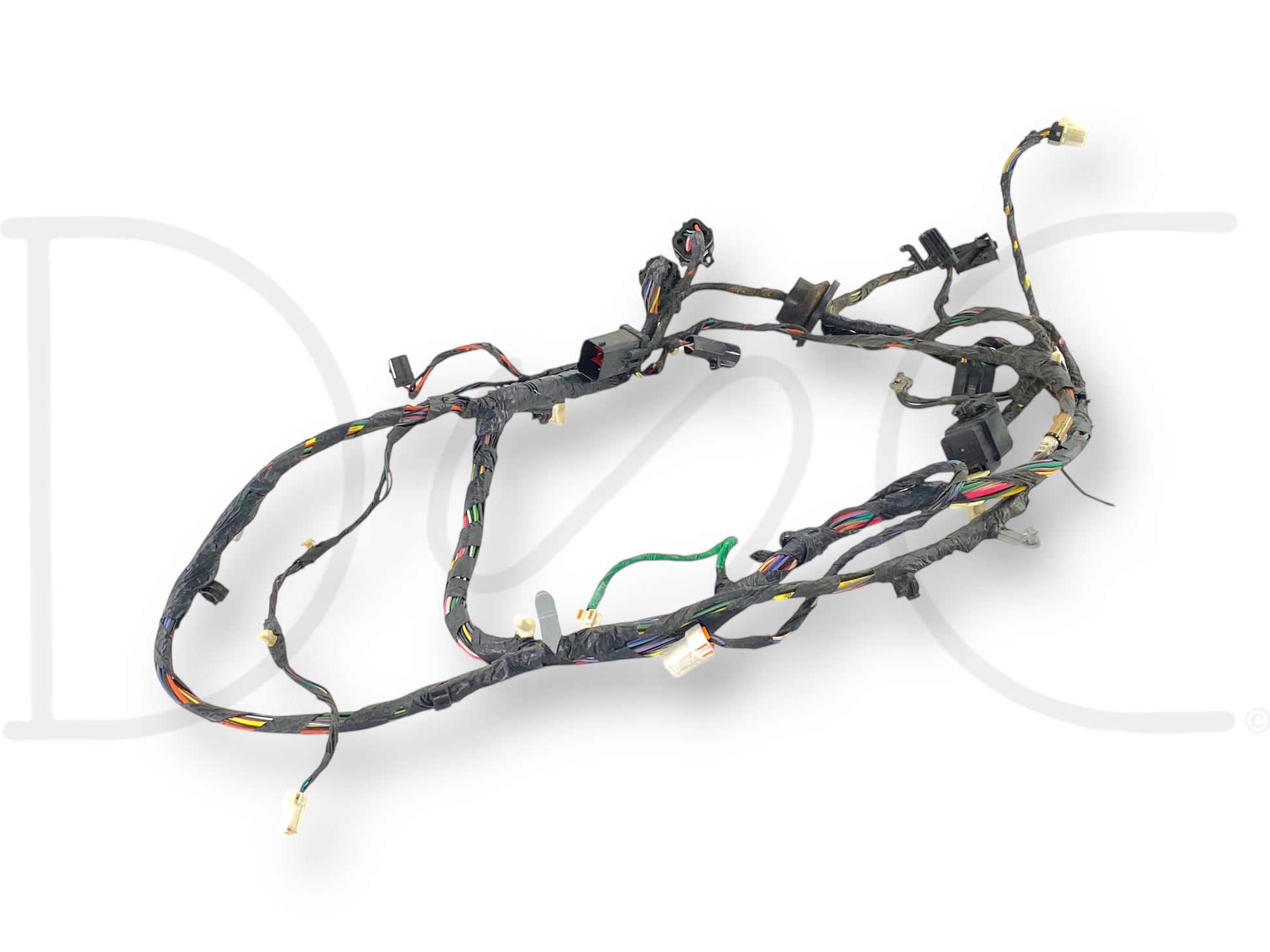 02-05 Ford Excursion Rear HVAC Air A/C Airbox Wiring Harness 2C7T-14A504-P260G used, good condition with light wear, suitable for 2002-2005 Ford Excursion diesel trucks.