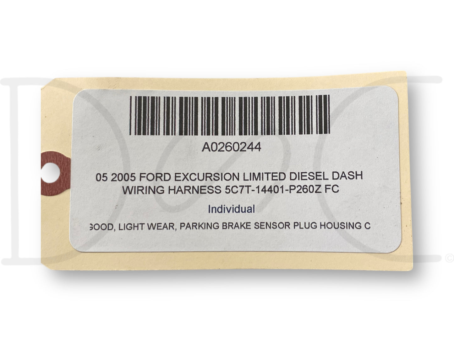 05 2005 Ford Excursion Limited Diesel Dash Wiring Harness 5C7T-14401-P260Z Fc