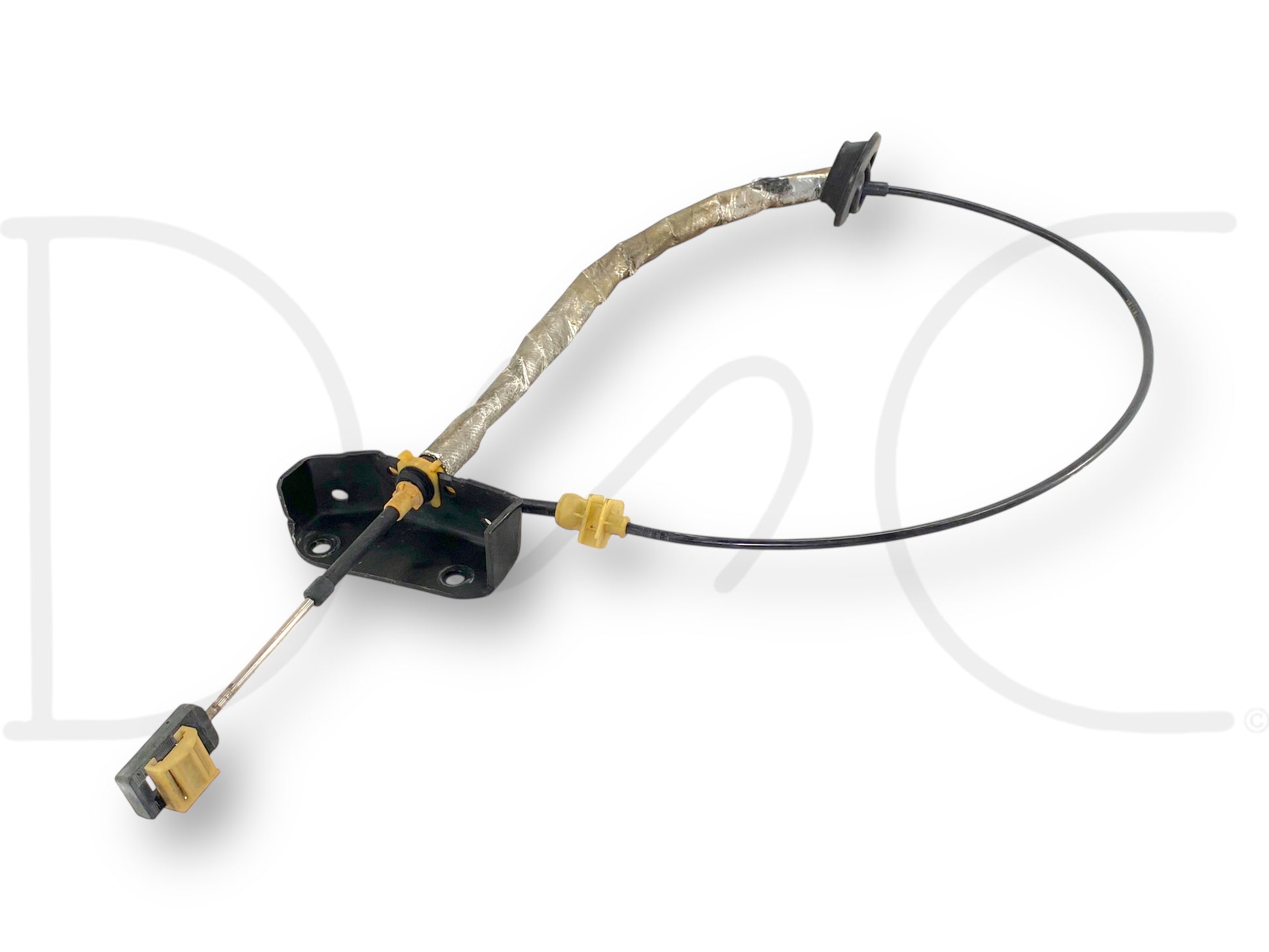 03-07 Ford F250 F350 5R110 Auto Trans Transmission Gear Shift Shifter Cable OE used condition with light wear, compatible with 2003-2007 Ford Excursion and Super Duty trucks.