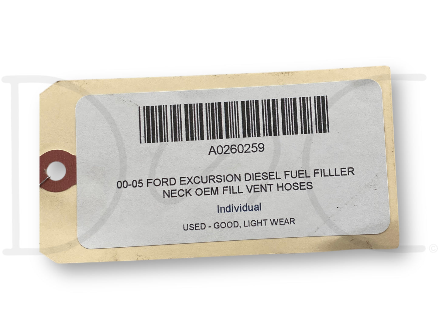 00-05 Ford Excursion Diesel Fuel Filller Neck OEM Fill Vent Hoses