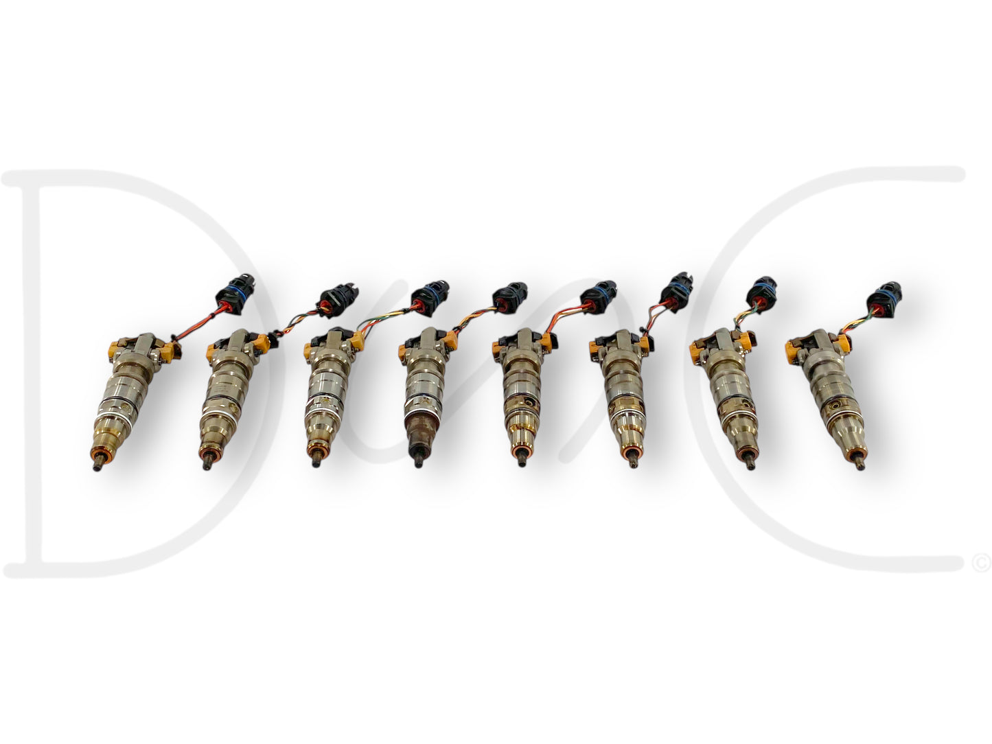 03-07 Ford F250 F350 6.0 6.0L Diesel Fuel Injector Set (8) Injectors *Cores*