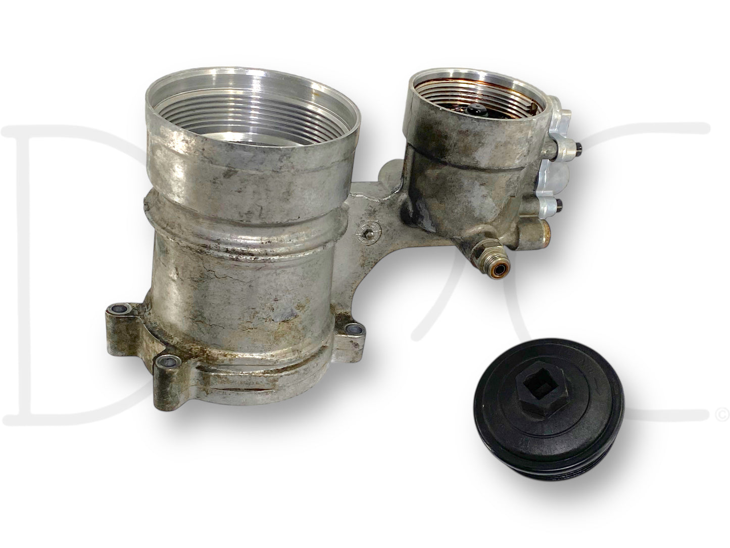 03-07 Ford F250 F350 6.0 6.0L Diesel Fuel Oil Filter Housing Assembly 1844576C92