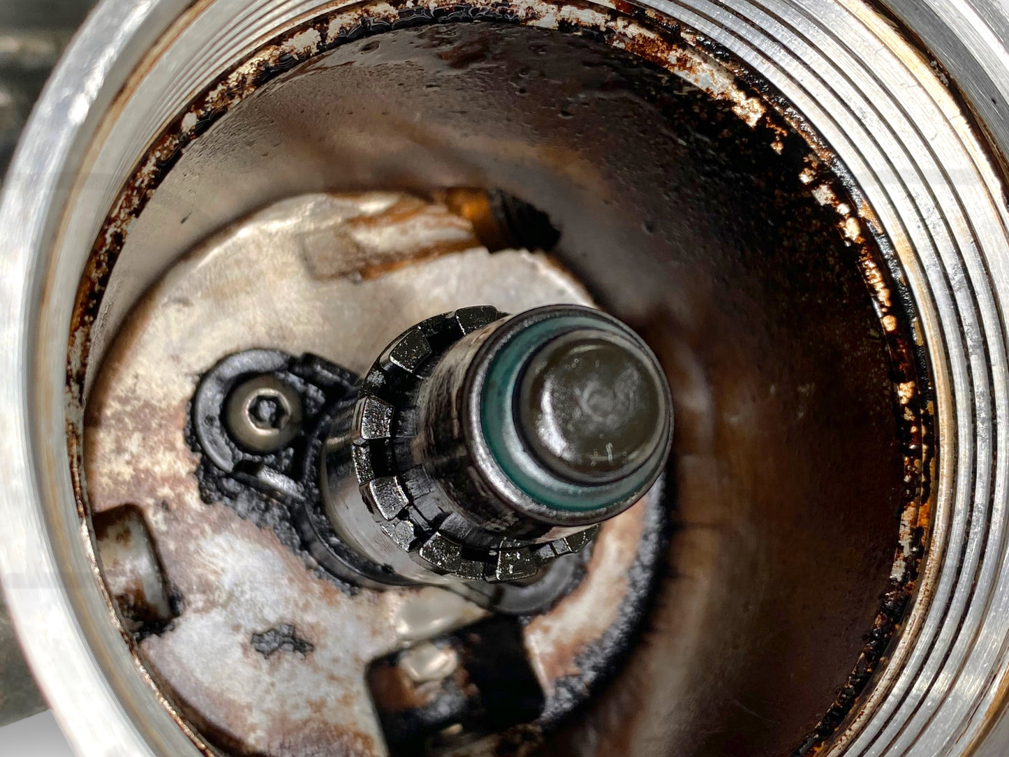 03-07 Ford F250 F350 6.0 6.0L Diesel Fuel Oil Filter Housing Assembly 1844576C92