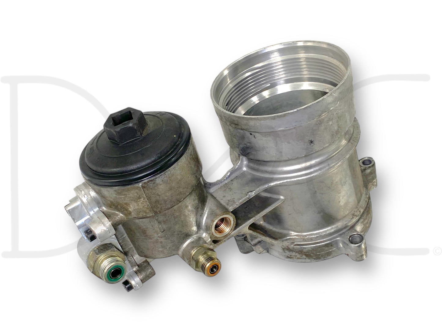 03-07 Ford F250 F350 6.0 6.0L Diesel Fuel Oil Filter Housing Assembly 1844576C92