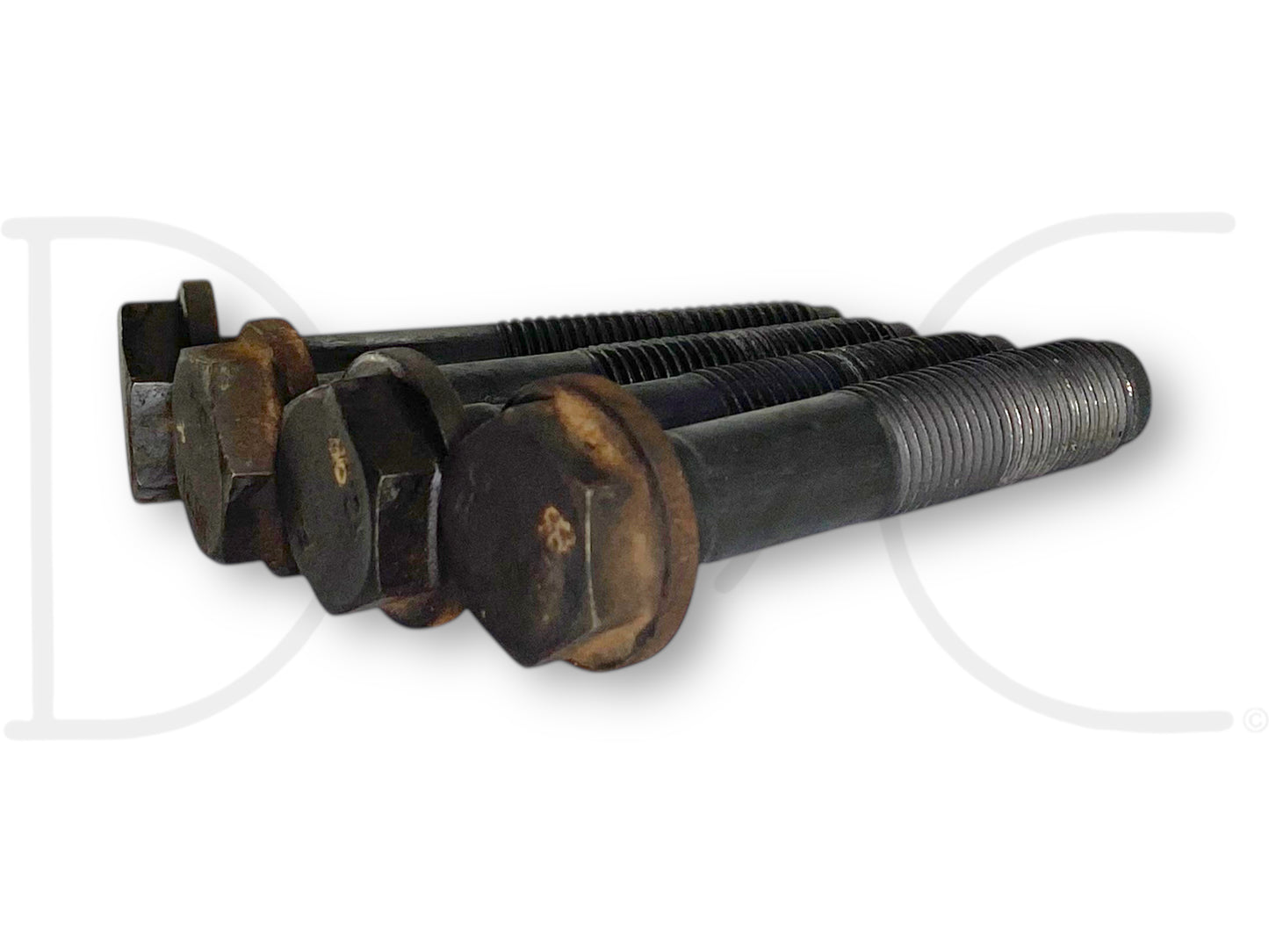 03-07 Ford 6.0 6.0L Diesel Harmonic Balancer Crank Pulley Bolts Bolt Set 4