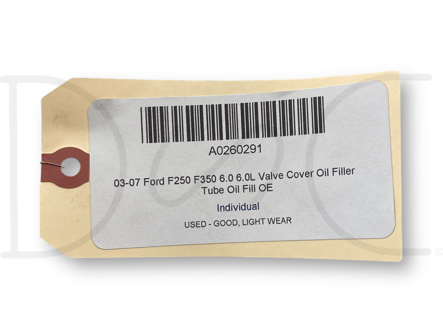 03-07 Ford F250 F350 6.0 6.0L Valve Cover Oil Filler Tube Oil Fill OE