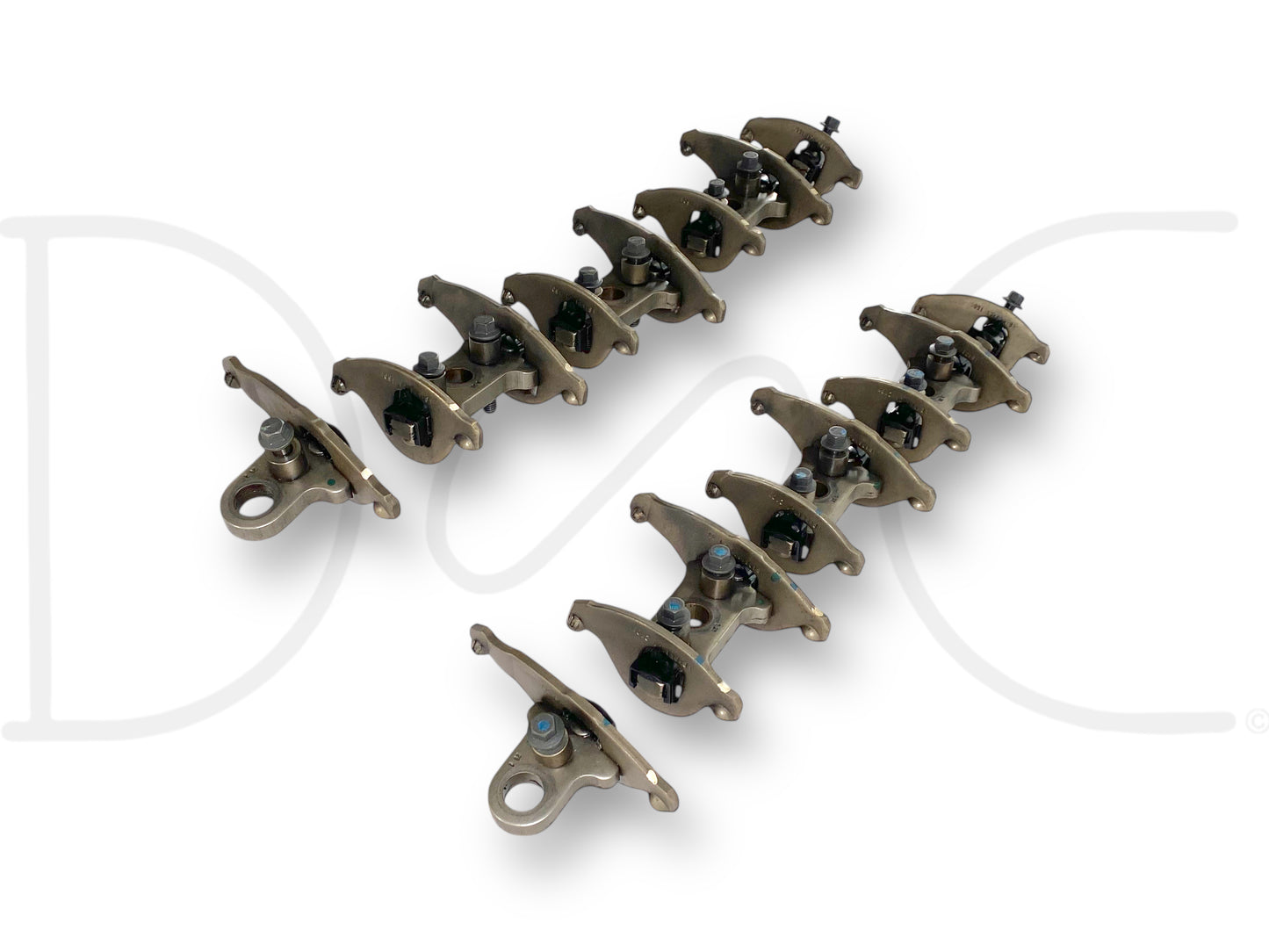 03-07 Ford F250 F350 6.0 Intake Exhaust Rocker Arm Pedestal Set (8 Cylinders)