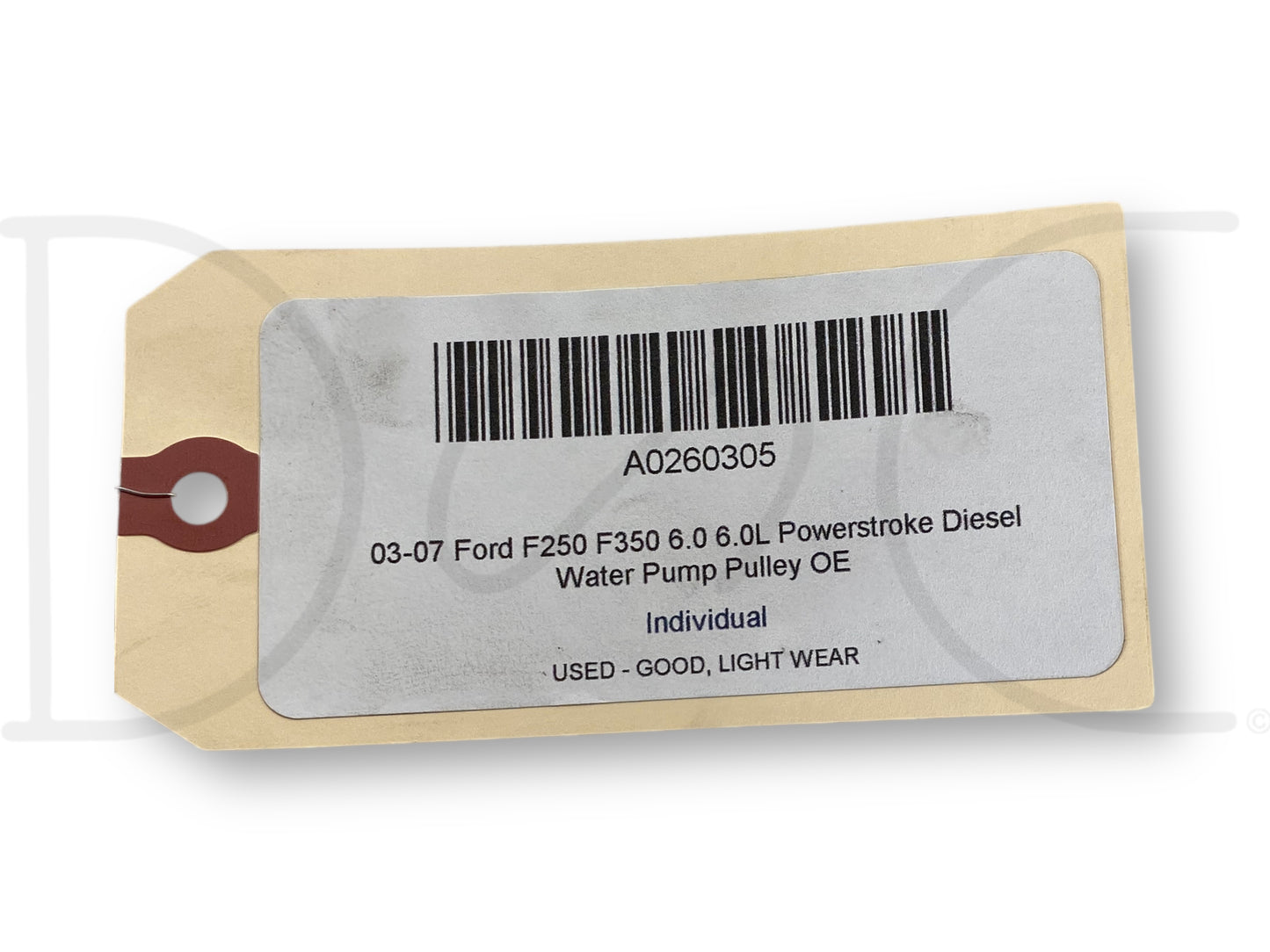 03-07 Ford F250 F350 6.0 6.0L Powerstroke Diesel Water Pump Pulley OE