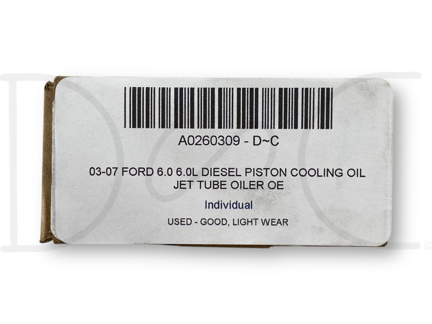 03-07 Ford 6.0 6.0L Diesel Piston Cooling Oil Jet Tube Oiler OE