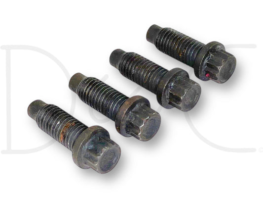 99-10 Ford Super Duty F250 F350 Driveshaft To Flange Bolts OEM Bolt Set (4)
