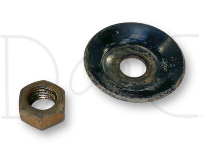 99-07 Ford F250 F350 Front Lower Coil Spring Retainer Washer W/ Nut 2WD