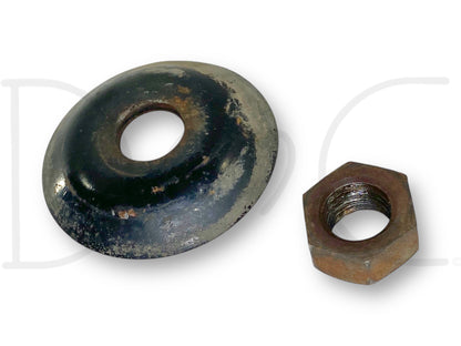 99-07 Ford F250 F350 Front Lower Coil Spring Retainer Washer W/ Nut 2WD