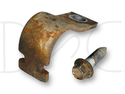 80-16 Ford F250 F350 Upper Coil Spring Retainer Bracket W/ Bolt E0Ta-5A333-AB