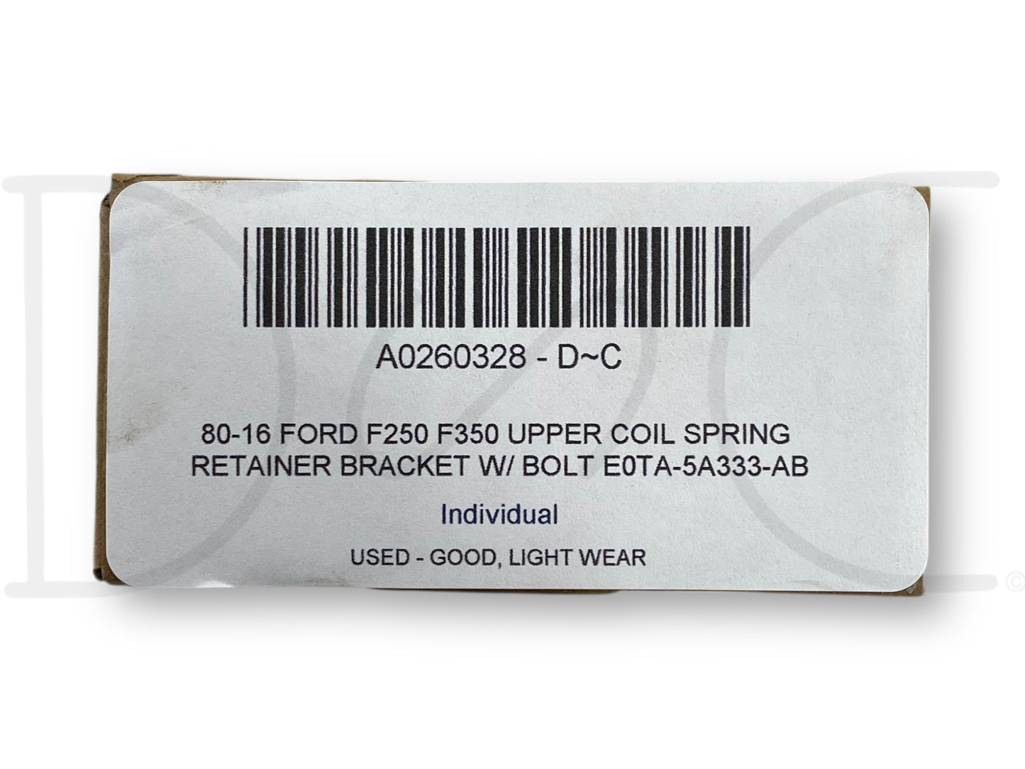 80-16 Ford F250 F350 Upper Coil Spring Retainer Bracket W/ Bolt E0Ta-5A333-AB