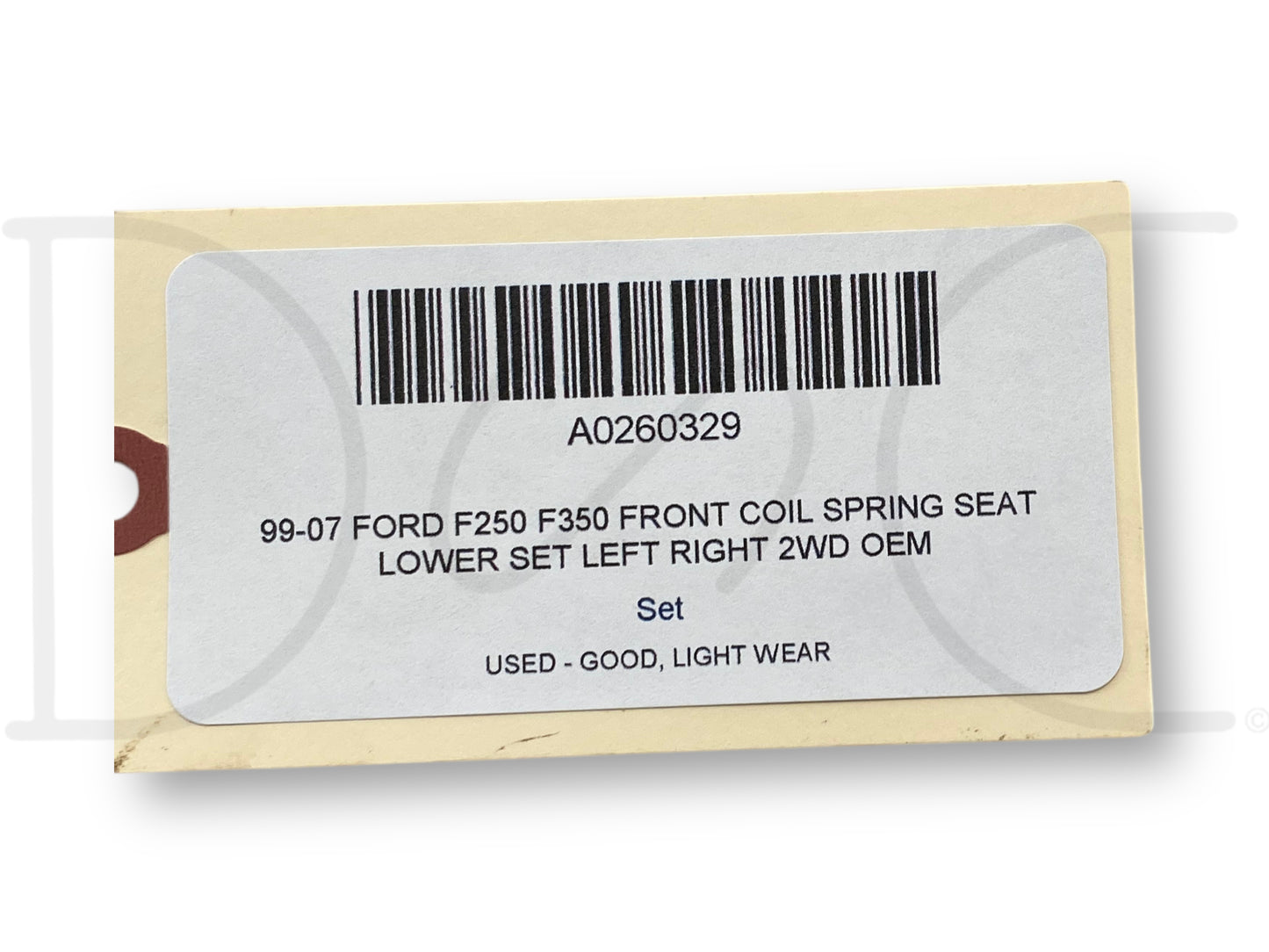 99-07 Ford F250 F350 Front Coil Spring Seat Lower Set Left Right 2WD OEM