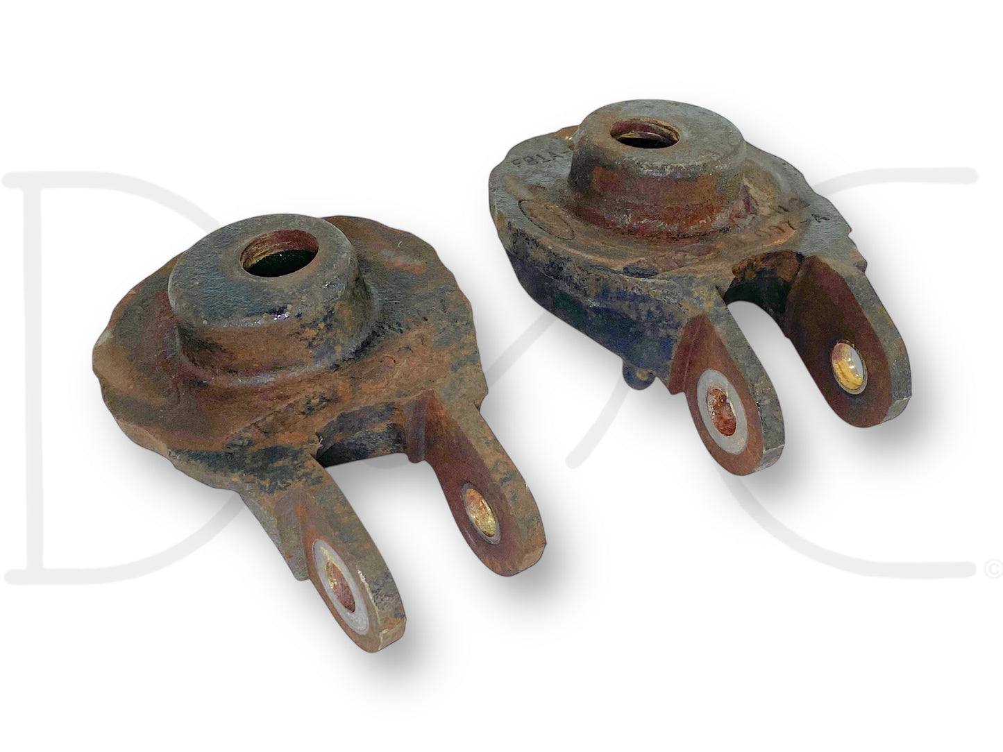 99-07 Ford F250 F350 Front Coil Spring Seat Lower Set Left Right 2WD OEM