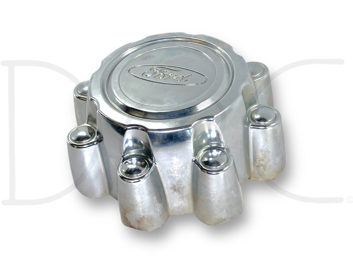 99-04 Ford F250 F350 Super Duty Wheel Center Hub Cap Hubcap Chrome OEM