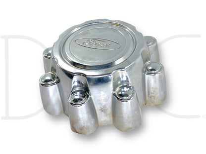 99-04 Ford F250 F350 Super Duty Wheel Center Hub Cap Hubcap Chrome OEM