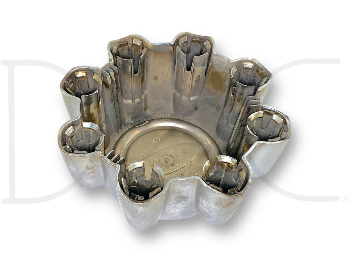 99-04 Ford F250 F350 Super Duty Wheel Center Hub Cap Hubcap Chrome OEM