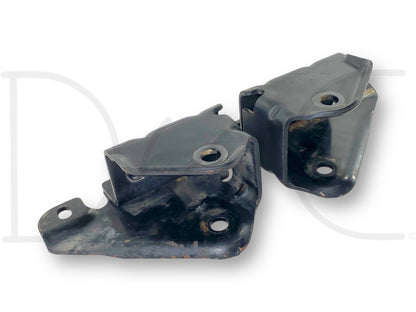 99-04 Ford F250 F350 2WD Radius Arm Bracket Set OE Brackets Frame Mounts