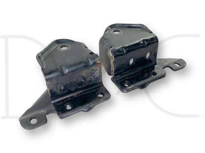 99-04 Ford F250 F350 2WD Radius Arm Bracket Set OE Brackets Frame Mounts