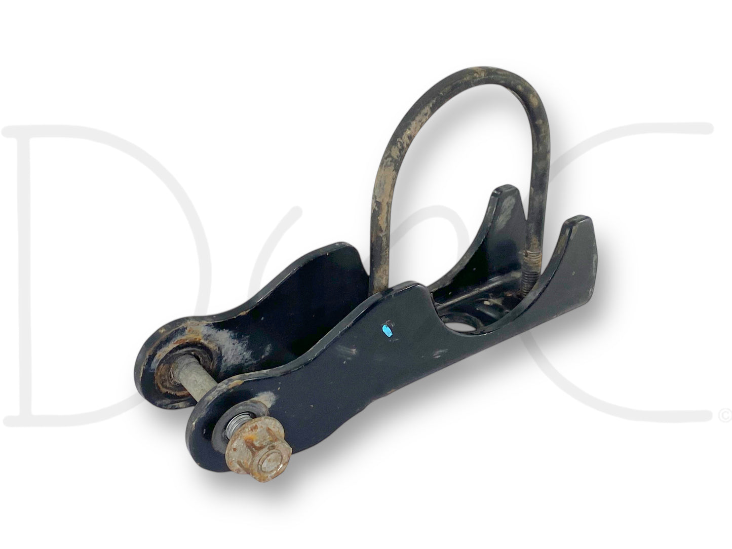 99-04 Ford F250 F350 LH Left Driver Rear Axle Lower Shock Mount Bracket OEM