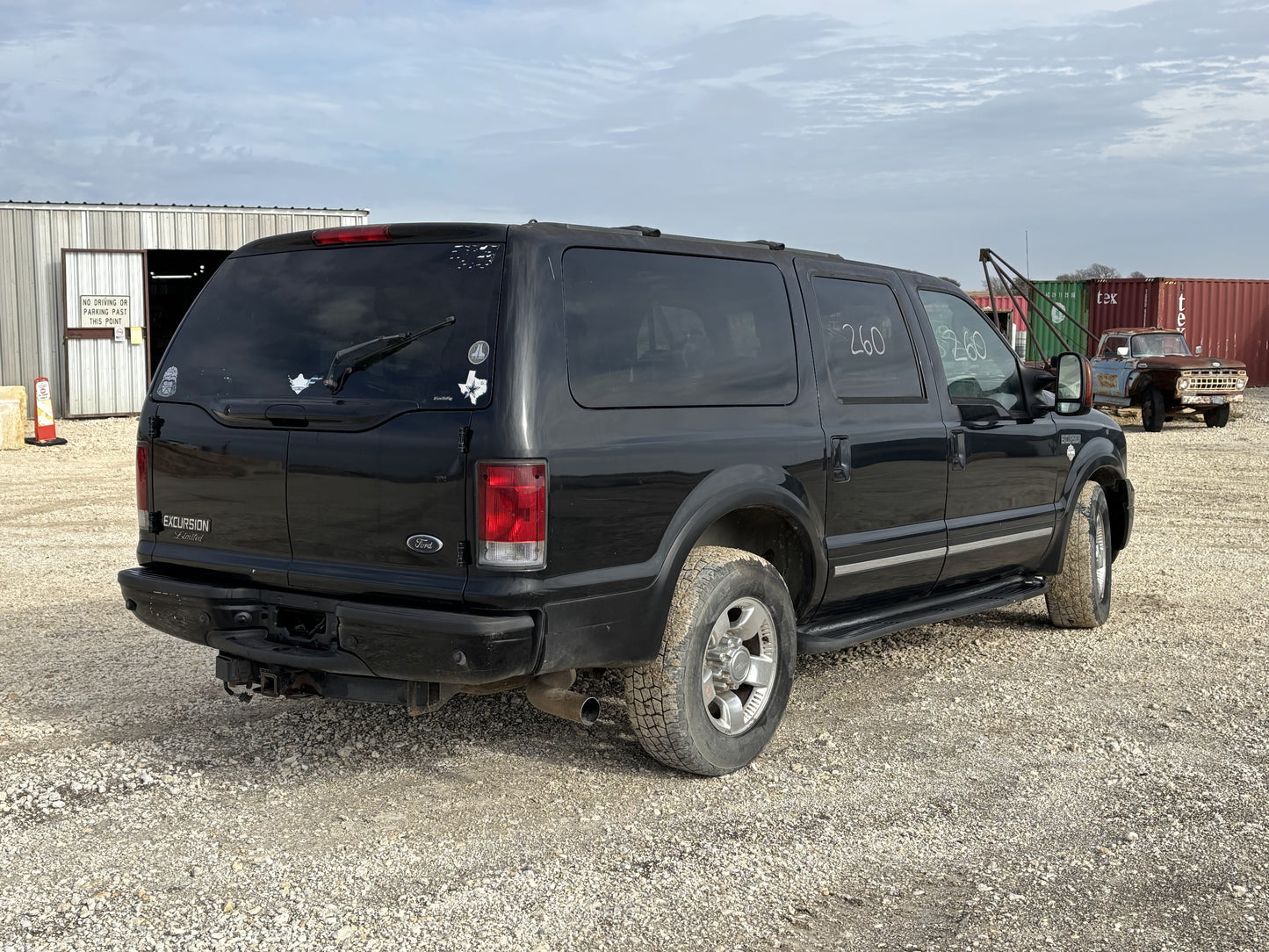 99-07 Ford F250 F350 Excursion Hood Ua Black