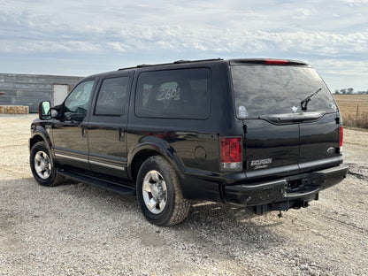 99-07 Ford F250 F350 Excursion Hood Ua Black
