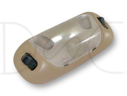 99-07 Ford F250 F350 Overhead Roof Dome Light Map Lamp Tan OE F4Db-13776-Bcw