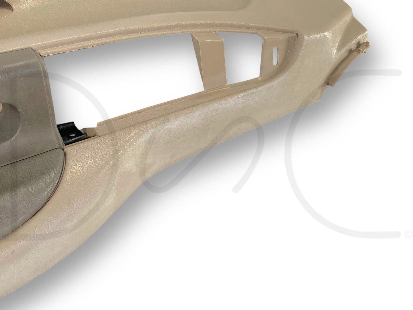 99-02 Ford F250 F350 RH Right Passenger Front Door Panel Power Tan OE