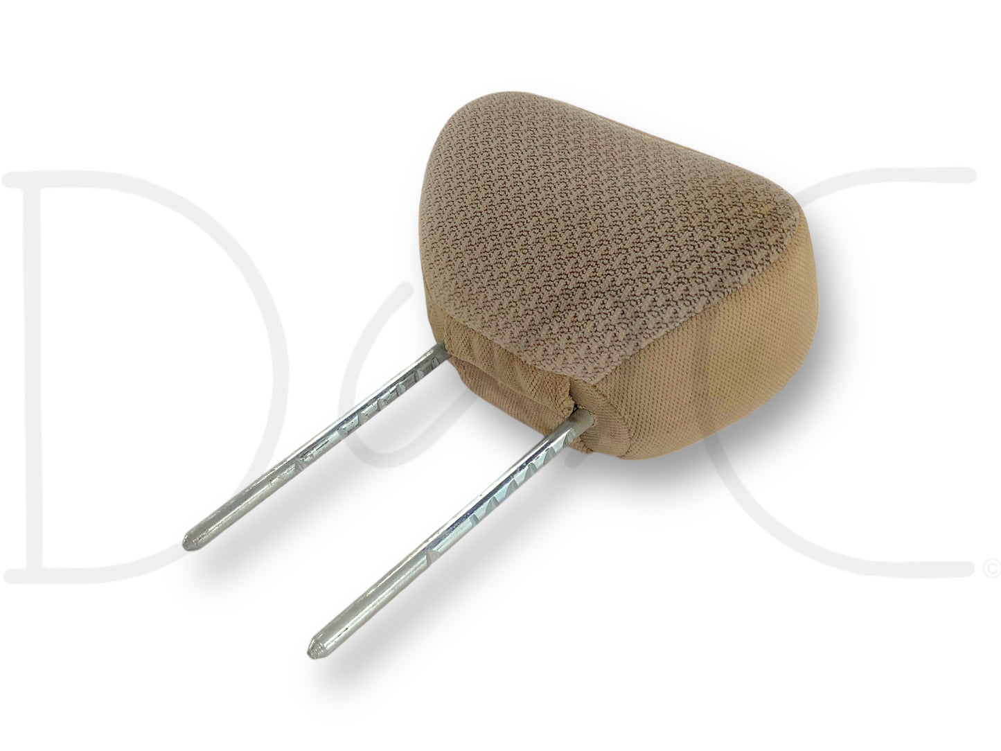 01-07 Ford F250 F350 Extended Cab Front Seat Head Rest Headrest Tan Cloth OE