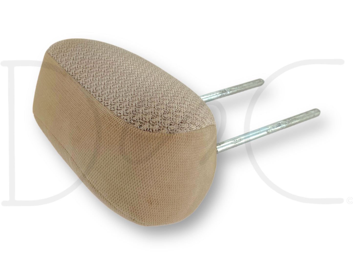 01-07 Ford F250 F350 Extended Cab Front Seat Head Rest Headrest Tan Cloth OE