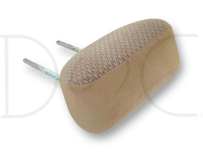 01-07 Ford F250 F350 Extended Cab Front Seat Head Rest Headrest Tan Cloth OE