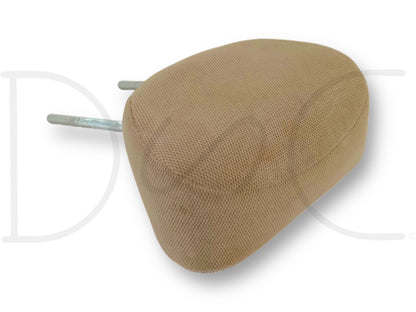 01-07 Ford F250 F350 Extended Cab Front Seat Head Rest Headrest Tan Cloth OE