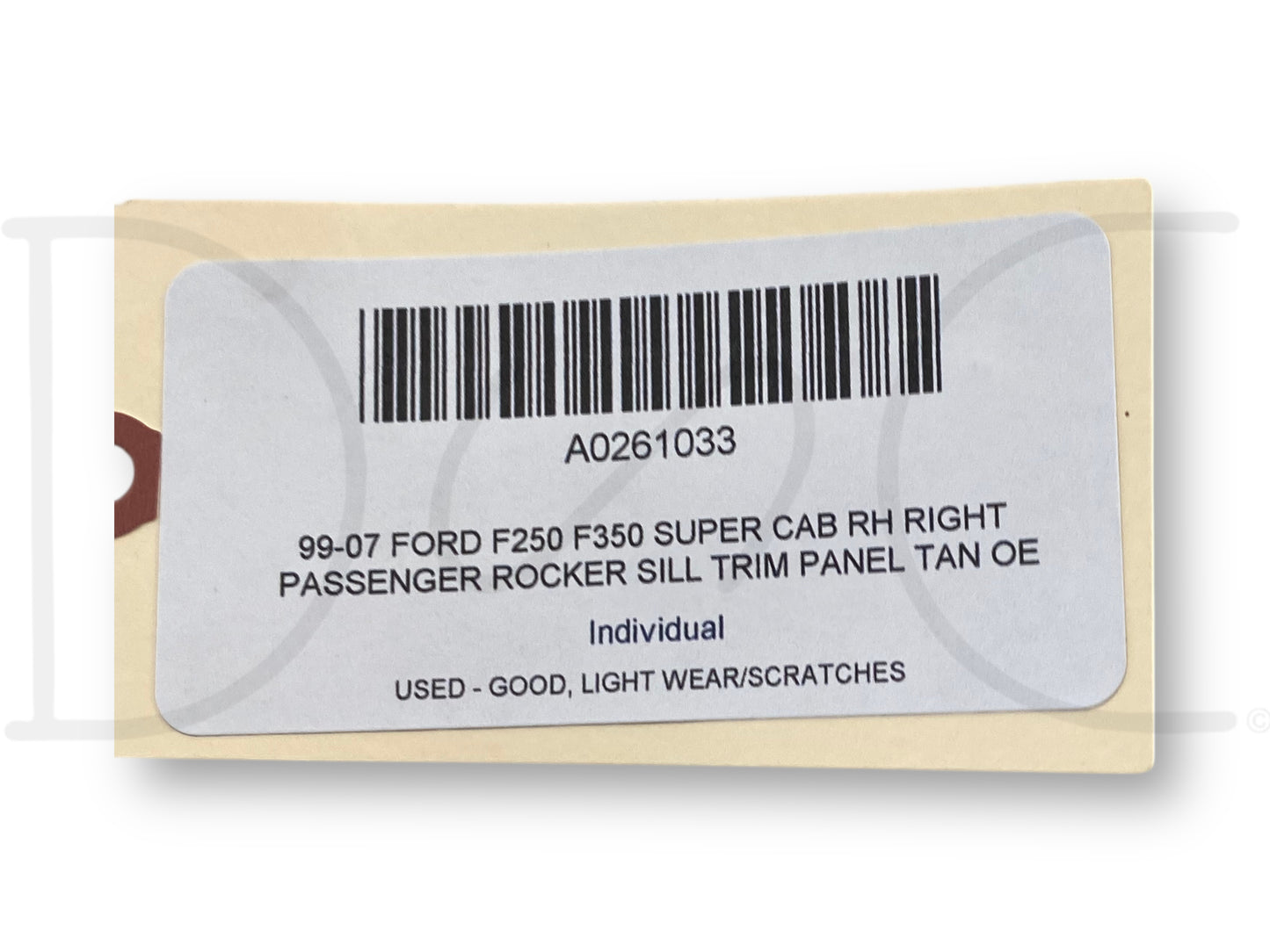 99-07 Ford F250 F350 Super Cab RH Right Passenger Rocker Sill Trim Panel Tan OE