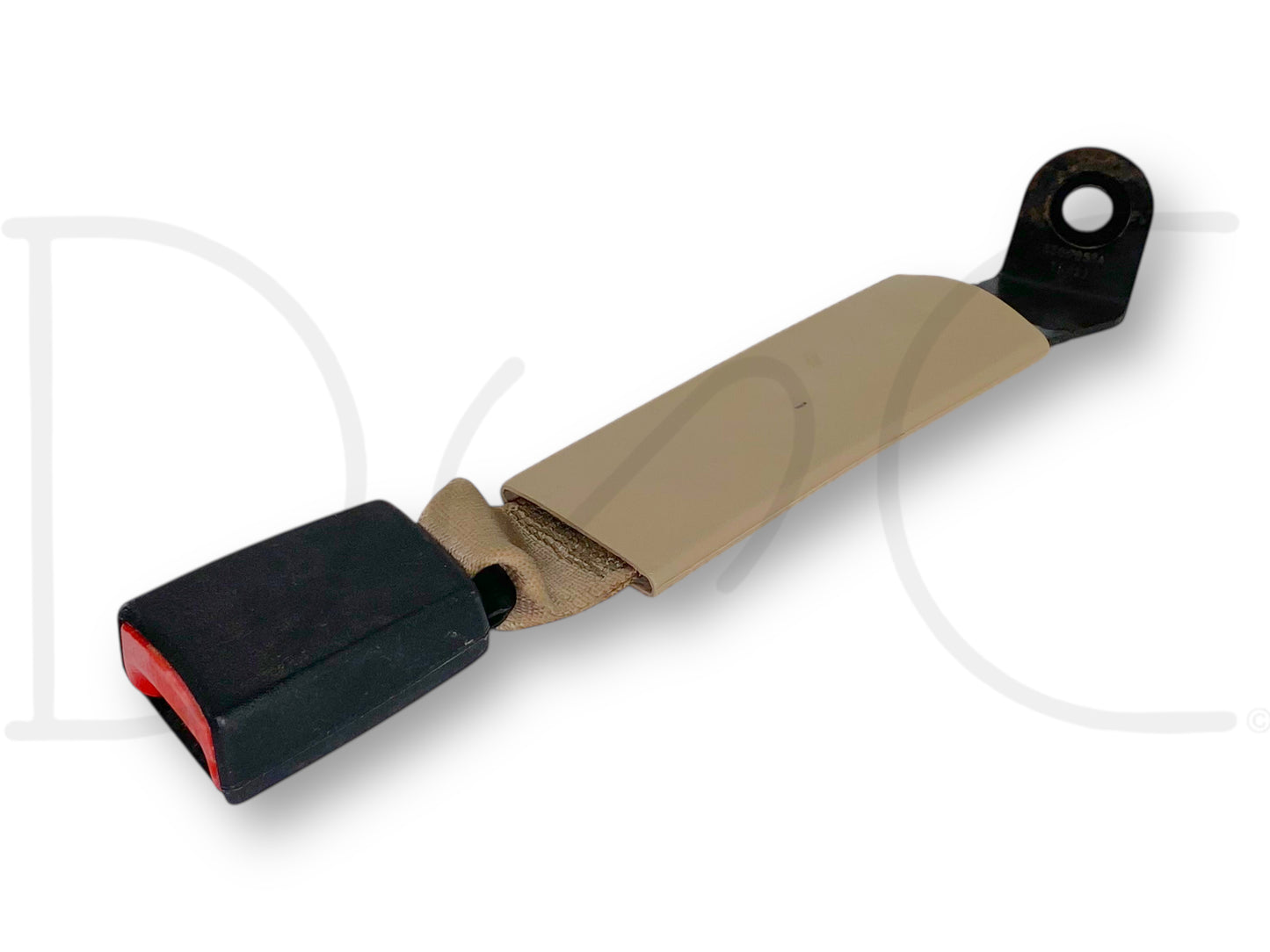 01-07 Ford F250 F350 Front Center Seat Belt Seatbelt Latch Buckle Tan OEM