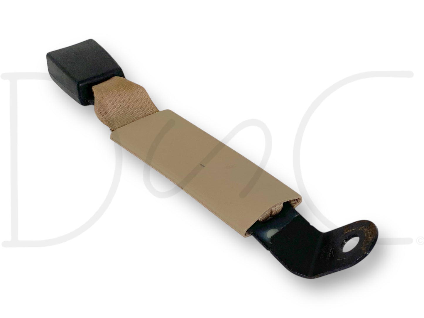 01-07 Ford F250 F350 Front Center Seat Belt Seatbelt Latch Buckle Tan OEM