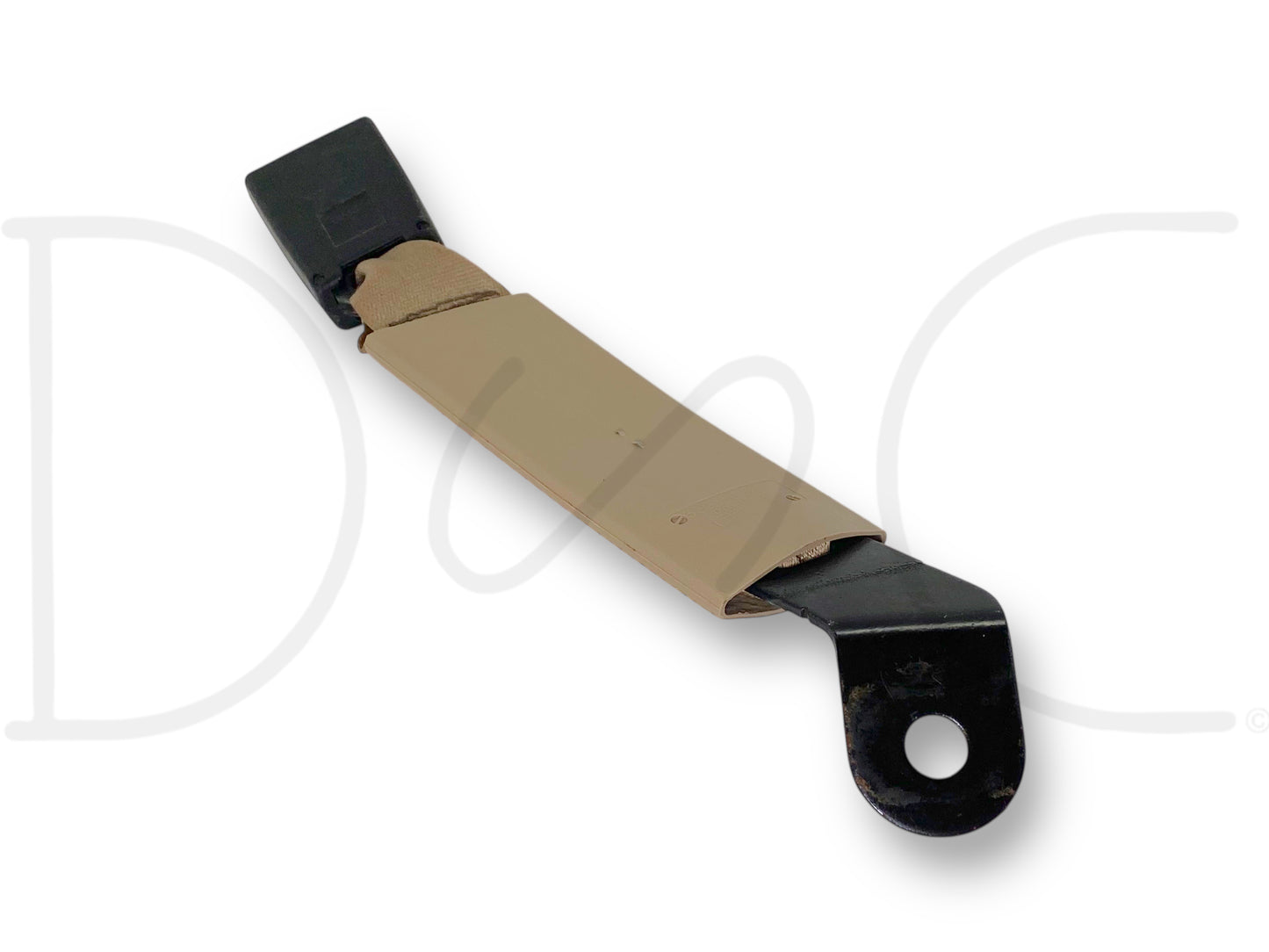 01-07 Ford F250 F350 Front Center Seat Belt Seatbelt Latch Buckle Tan OEM