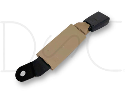 01-07 Ford F250 F350 Front Center Seat Belt Seatbelt Latch Buckle Tan OEM