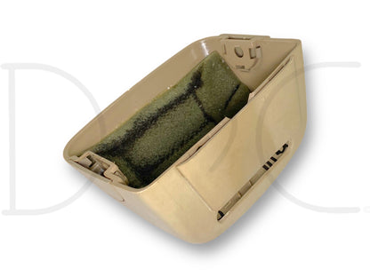 01-07 Ford F250 F350 LH Left Driver Front Seat Belt Seatbelt Trim Cover Tan