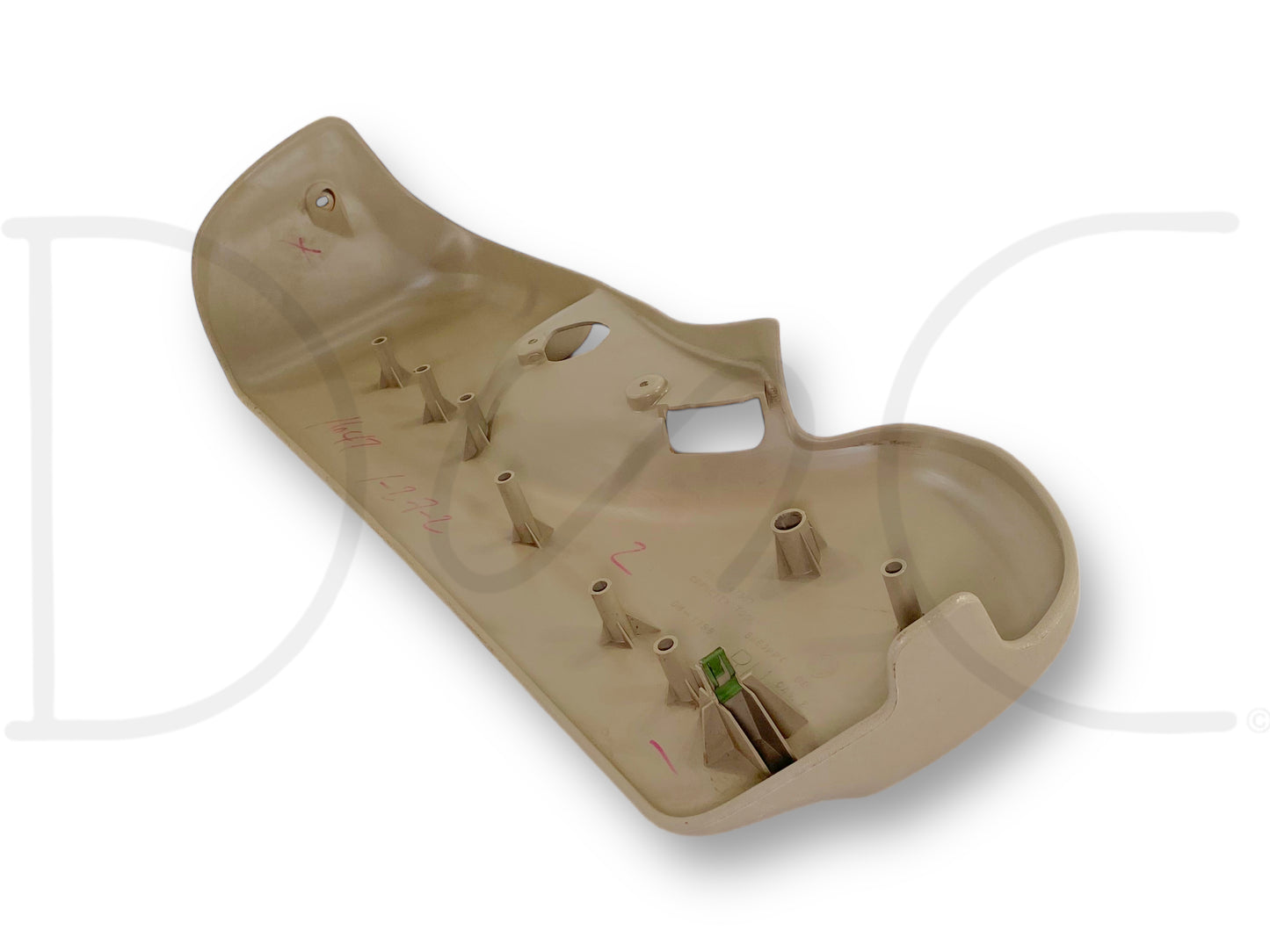 01-07 Ford F250 F350 Extended Cab RH Right Passenger Seat Side Trim Bezel OE Tan