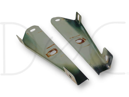 99-07 Ford F250 F350 Header Panel Bracket Set OE Mounts Pair RH Right LH Left