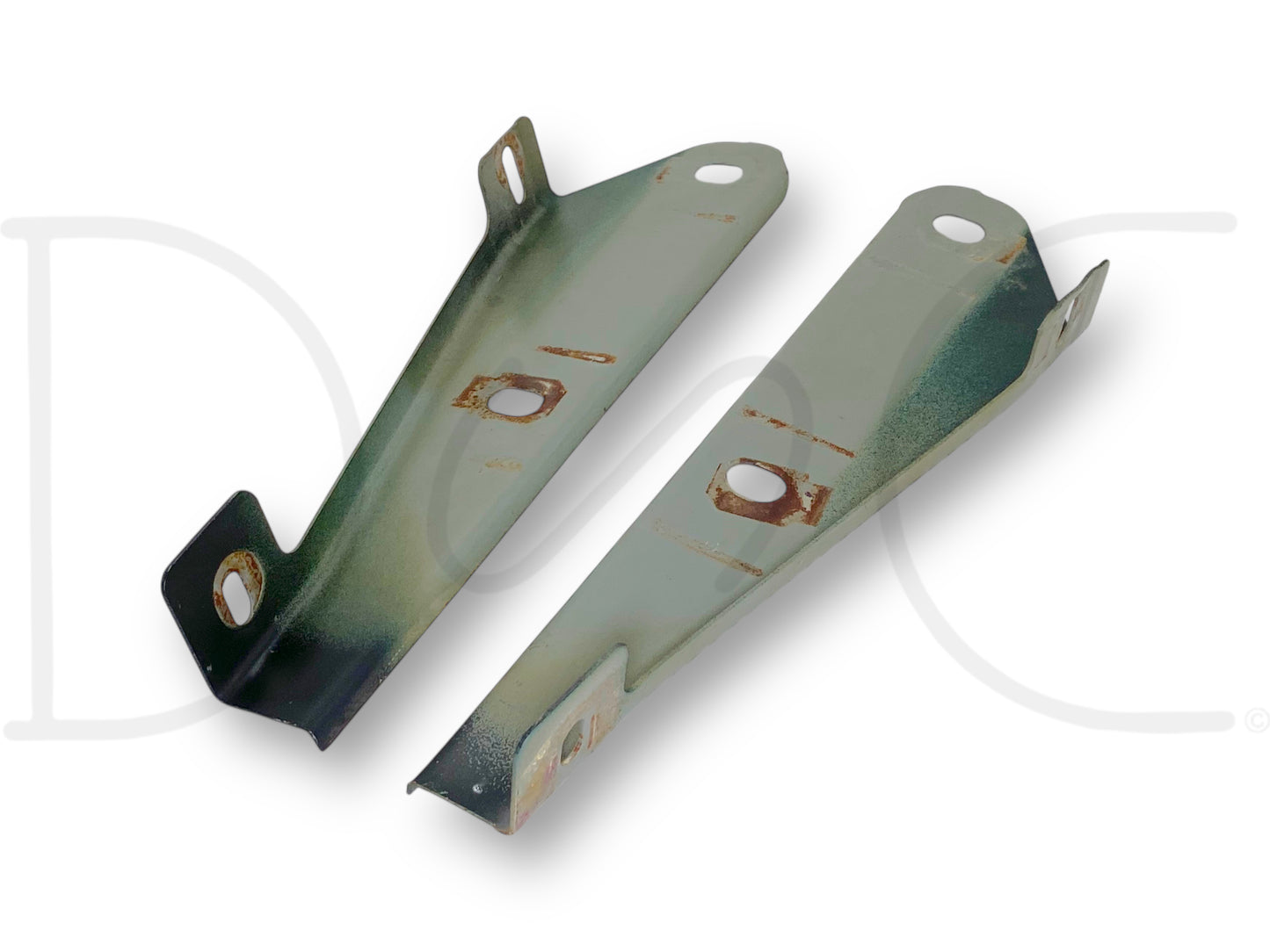 99-07 Ford F250 F350 Header Panel Bracket Set OE Mounts Pair RH Right LH Left