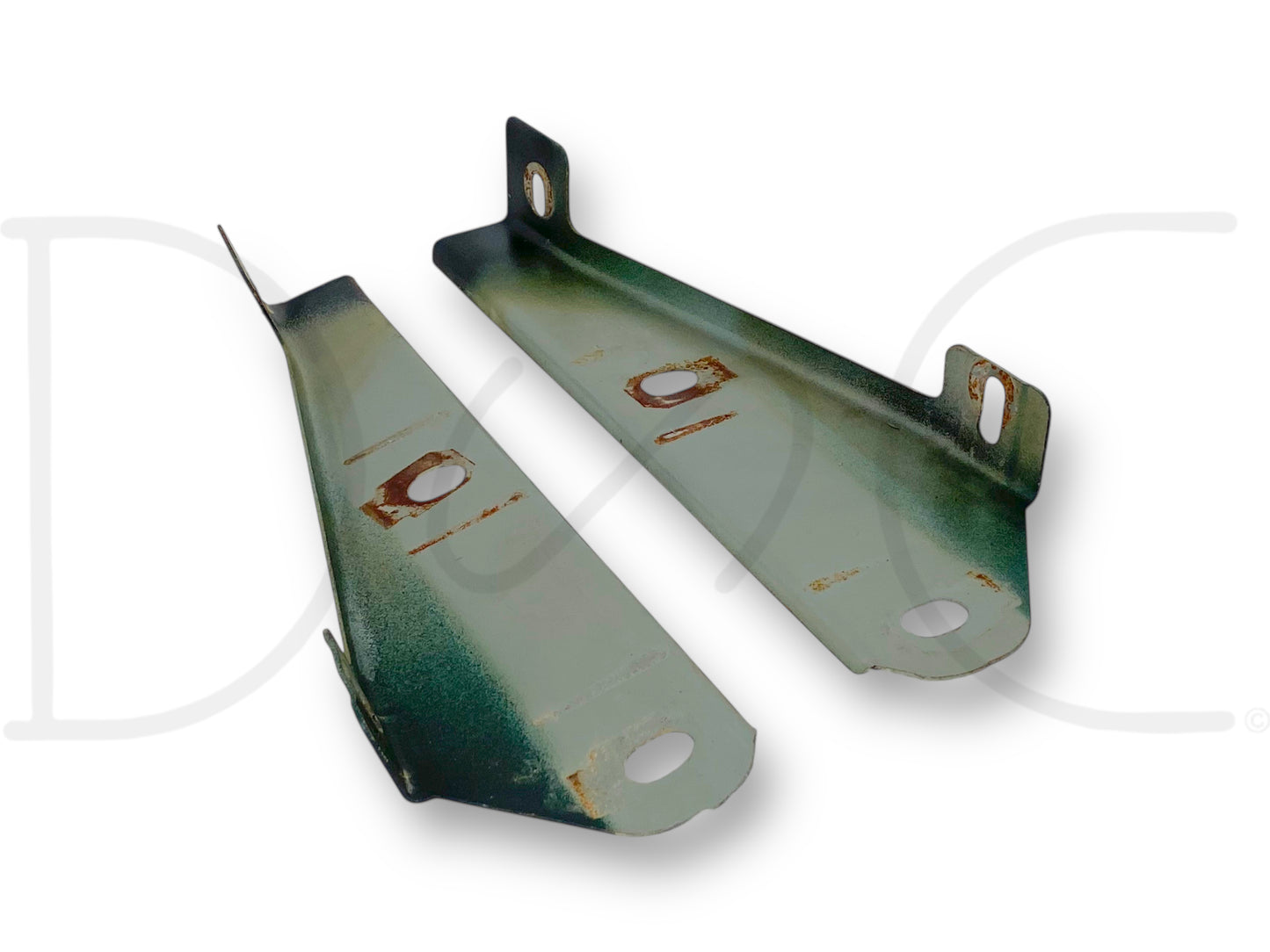 99-07 Ford F250 F350 Header Panel Bracket Set OE Mounts Pair RH Right LH Left