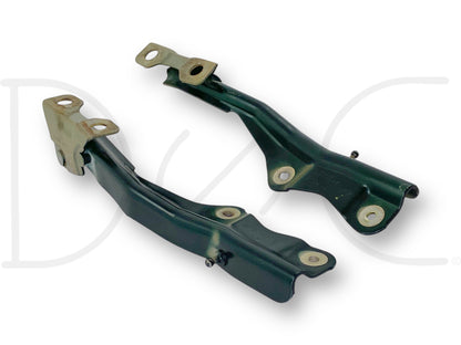 99-07 Ford F250 F350 Super Duty Hood Hinge Set Green Hood Hinges OE RH LH Pair