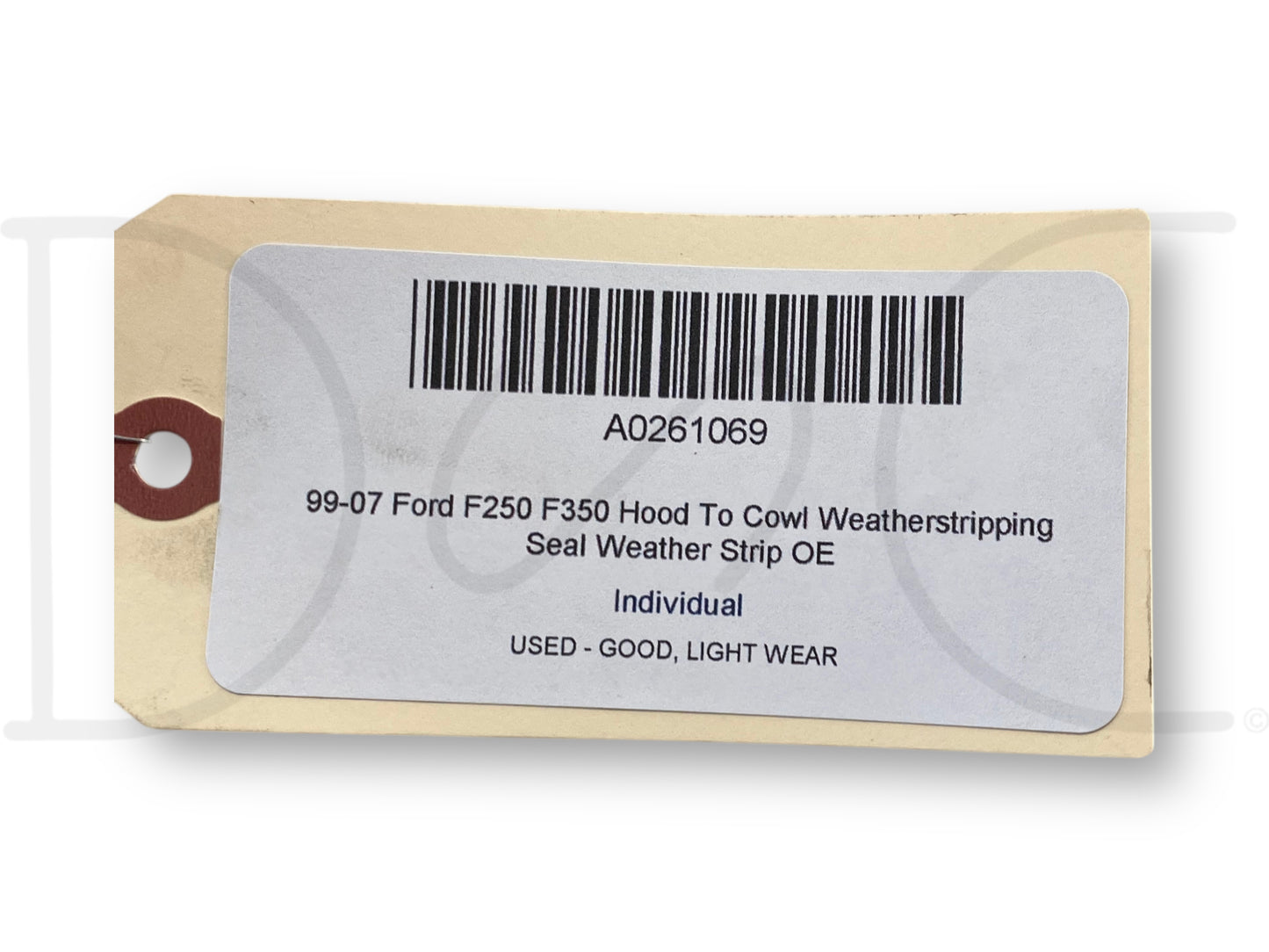 99-07 Ford F250 F350 Hood To Cowl Weatherstripping Seal Weather Strip OE