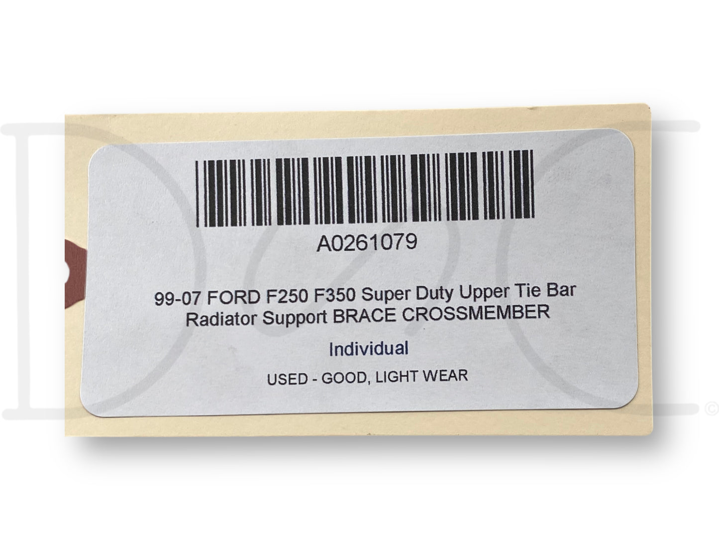 99-07 Ford F250 F350 Super Duty Upper Tie Bar Radiator Support Brace Crossmember