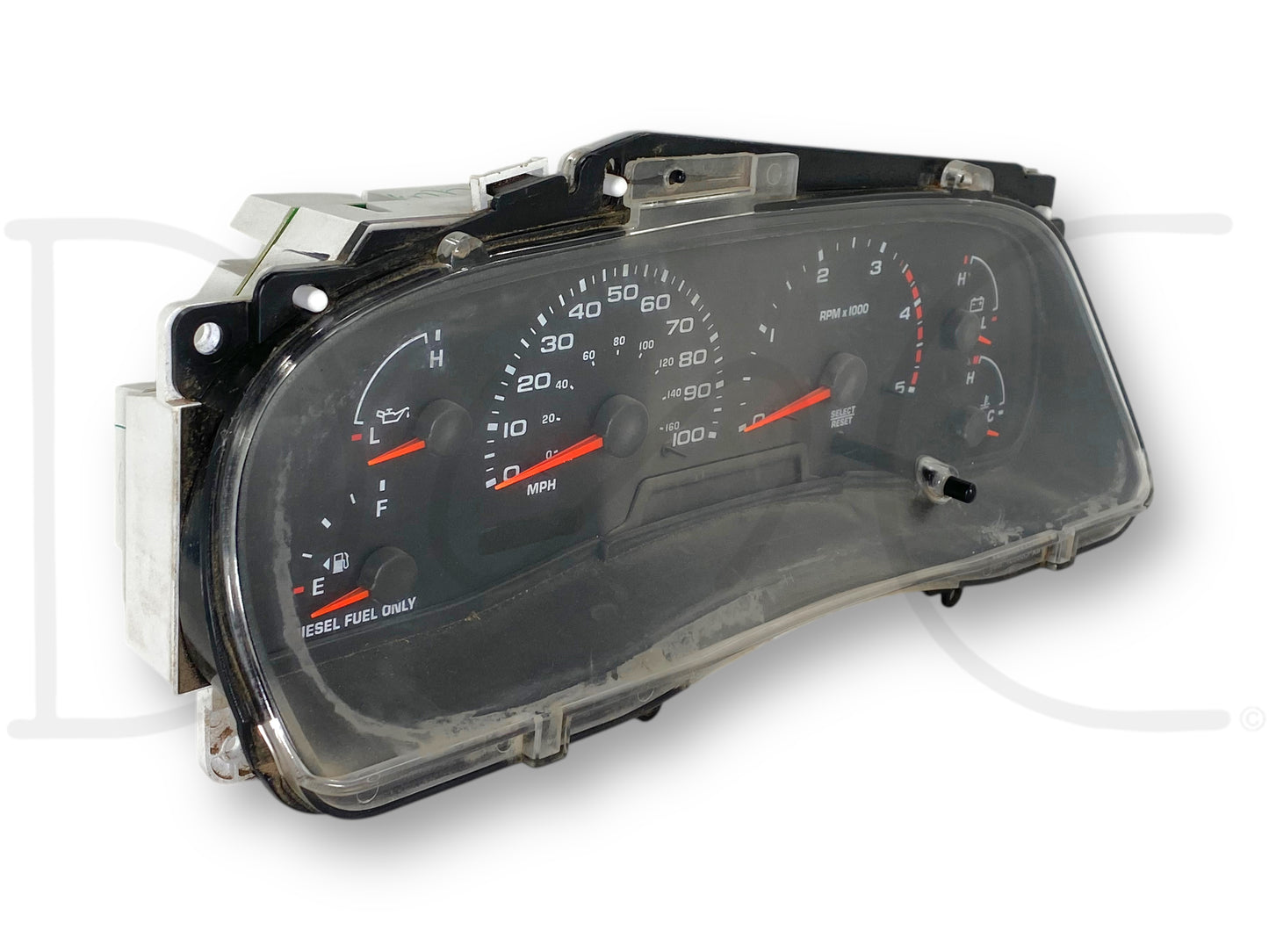 02-03 Ford F250 F350 7.3 Diesel ZF6 M/T Instrument Gauge Cluster 2C3F-10849-Ck