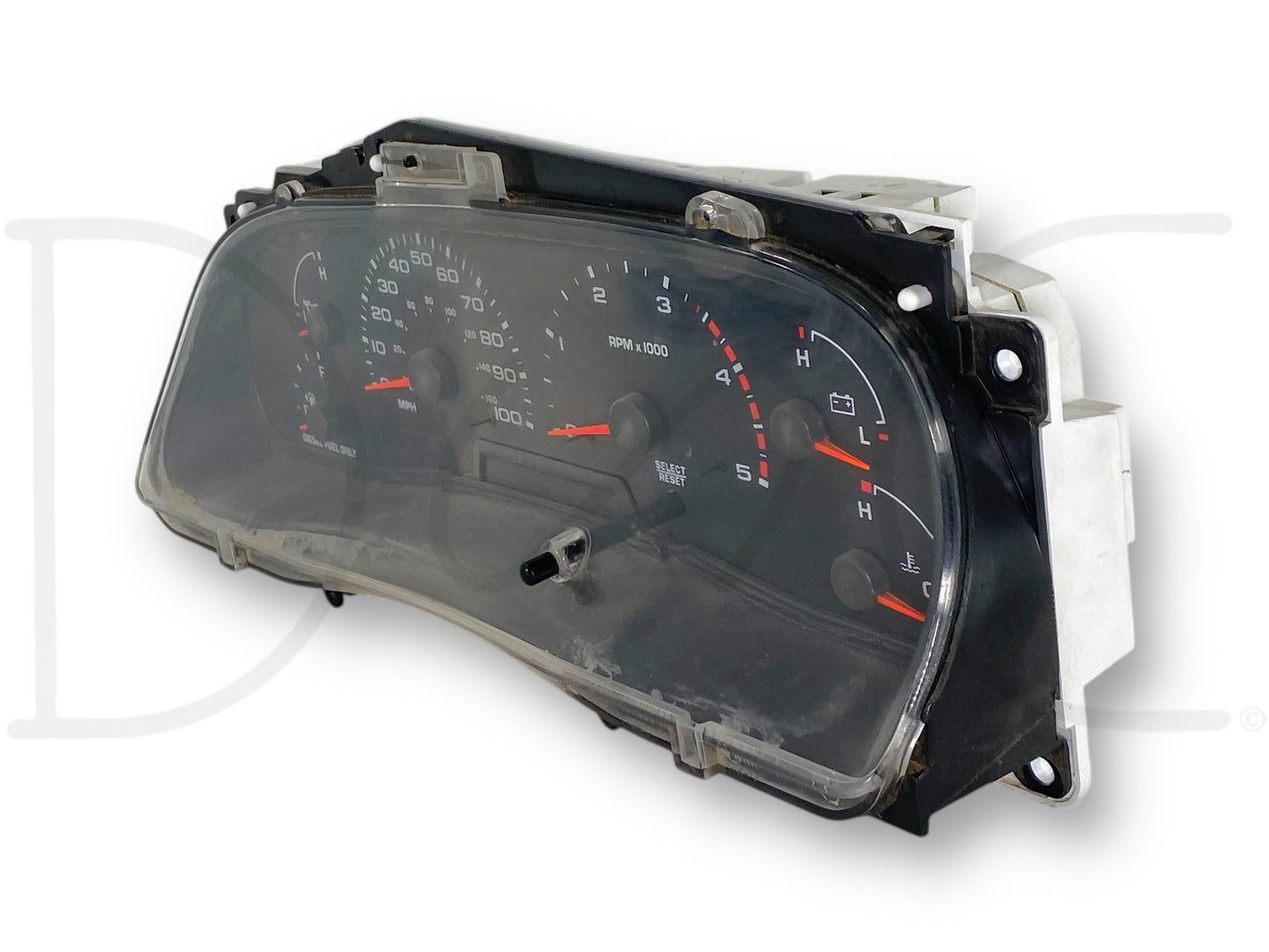 02-03 Ford F250 F350 7.3 Diesel ZF6 M/T Instrument Gauge Cluster 2C3F-10849-Ck